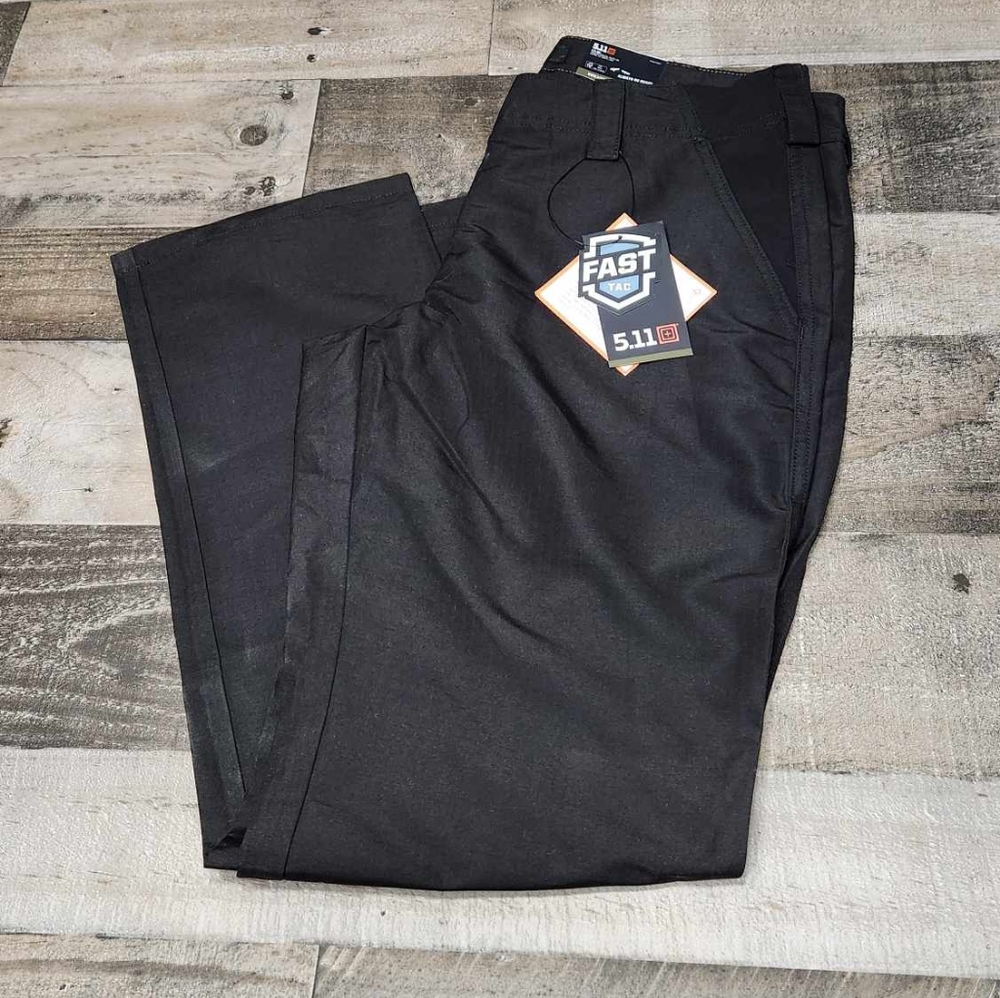 511 5.11 Tactical Fast Tac Urban Pant Women Size 8 Reg Black Straight Ripstop